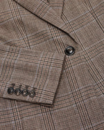 Load image into Gallery viewer, Circolo Cotton Blazer in Glen Check
