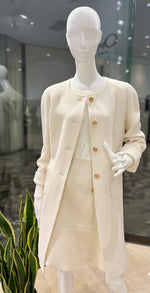 Load image into Gallery viewer, Weill Wool Coat in Winter White Carlen
