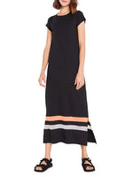 Load image into Gallery viewer, Lisa  todd Black t-shirt dress
