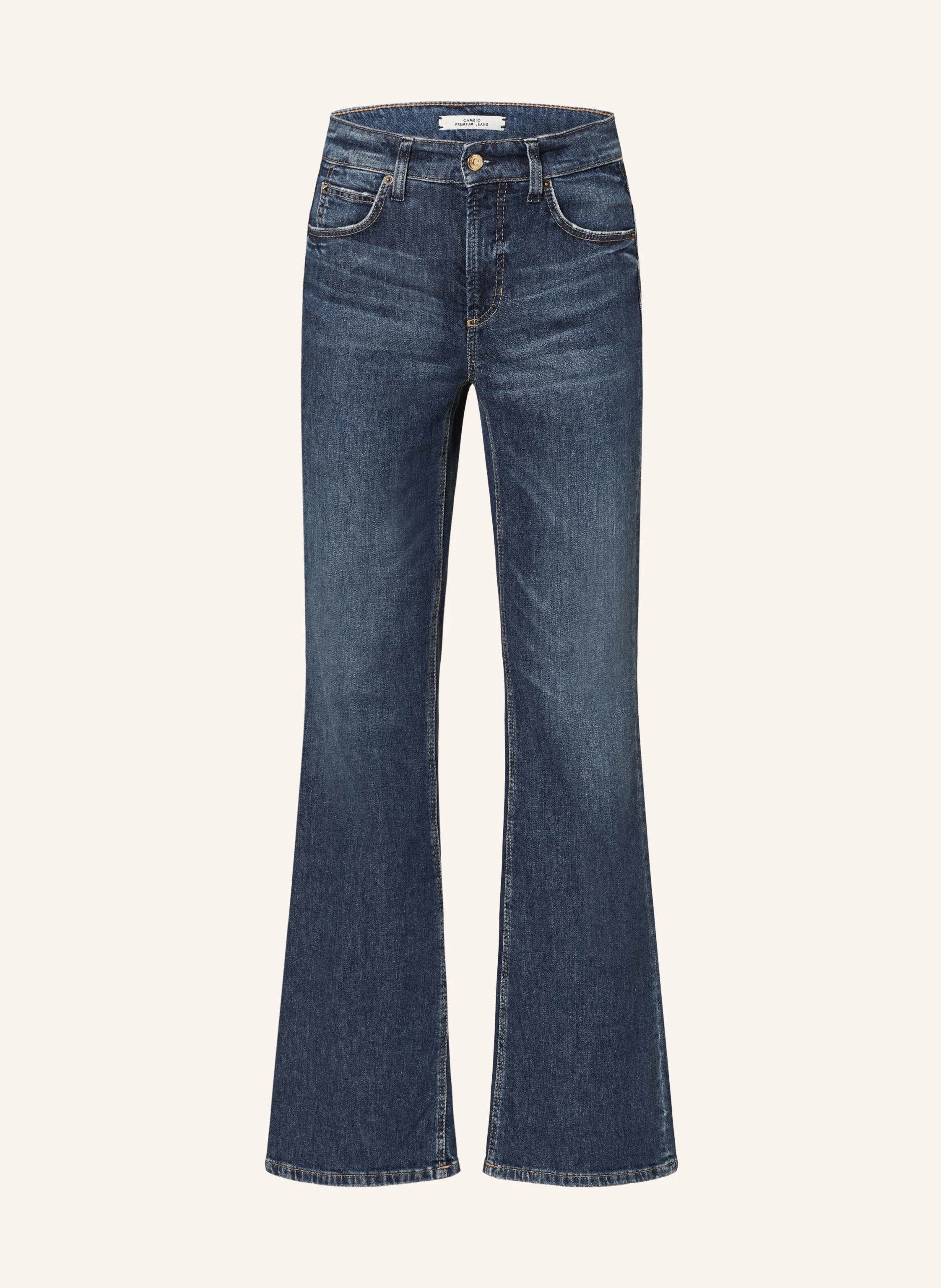 Cambio Fabienne Hemp Flared Jeans