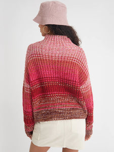 525 Ombre Mock Sweater Valerie