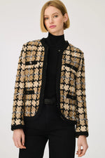 Load image into Gallery viewer, Weill Tweed Boucle Jacket Tahia Marron
