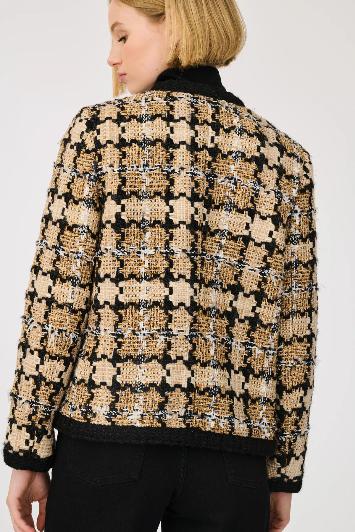 Weill Tweed Boucle Jacket Tahia Marron