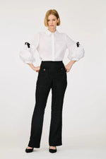 Load image into Gallery viewer, Weill Poplin shirt with puffed sleeves
