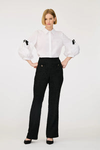 Weill Poplin shirt with puffed sleeves