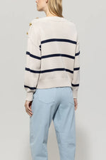 Load image into Gallery viewer, Luisa Cerano Striped Sweater
