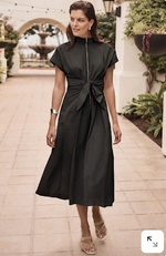 Load image into Gallery viewer, Joseph Ribkoff Casual Sleeveless Midi Dress
