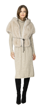 Load image into Gallery viewer, Beate Heyman Faux Fur Vest
