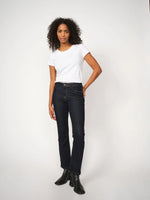 Load image into Gallery viewer, MMAshley Deluxe Jeans Dark Blue
