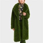 Load image into Gallery viewer, Marc Cain Fauz Fur Teddy Green
