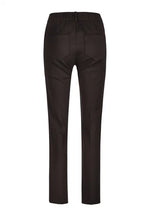 Load image into Gallery viewer, Marc Aurel Flared Jersey Pant Black
