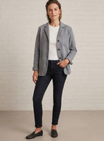 Load image into Gallery viewer, Circolo Cotton 4 Botton Blazer
