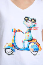 Load image into Gallery viewer, Tinta Fuste Blanco T-shirt
