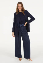 Load image into Gallery viewer, MarcAurel Satin trousers with pleats

