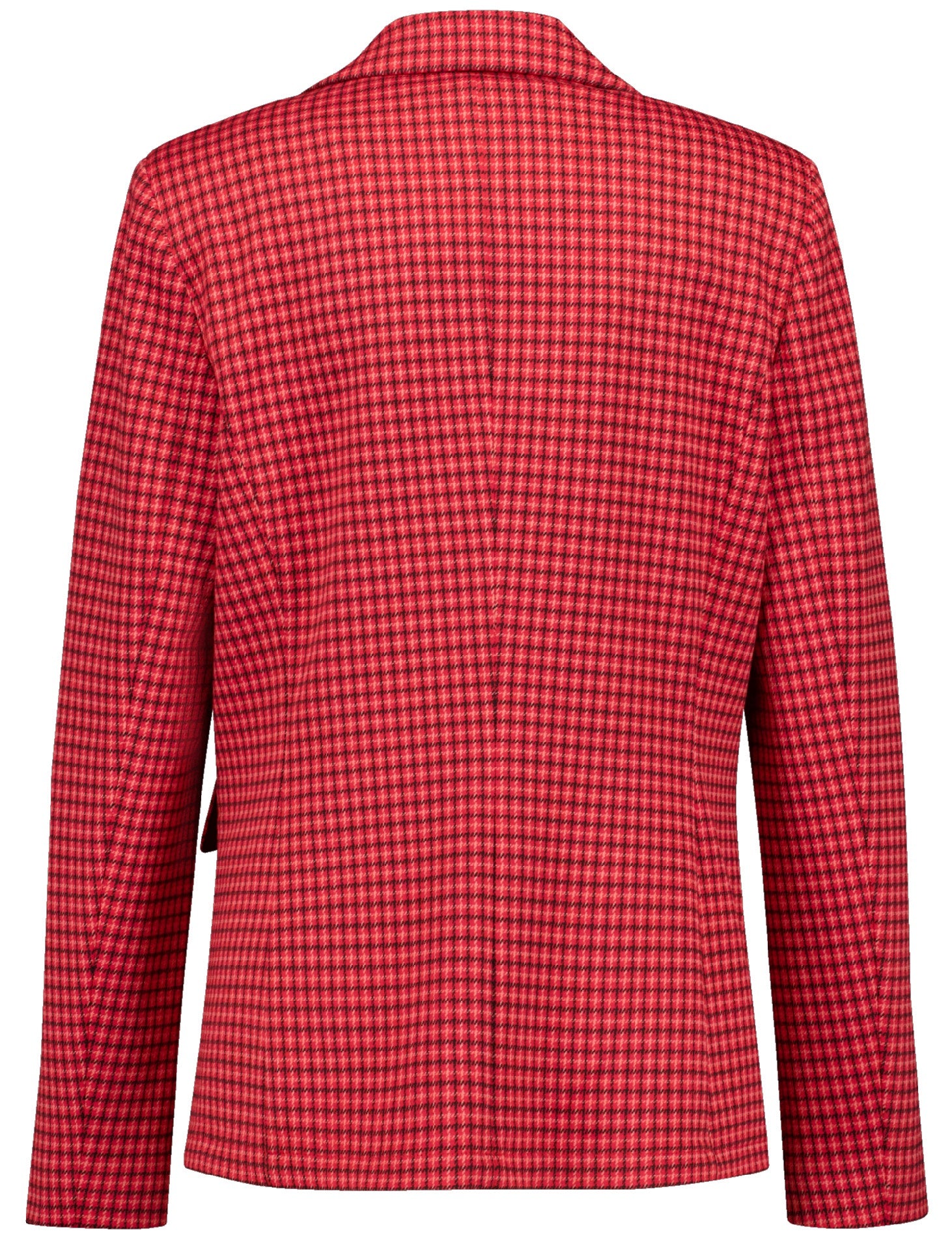 Gerry Weber Fine Check Jacket in Red