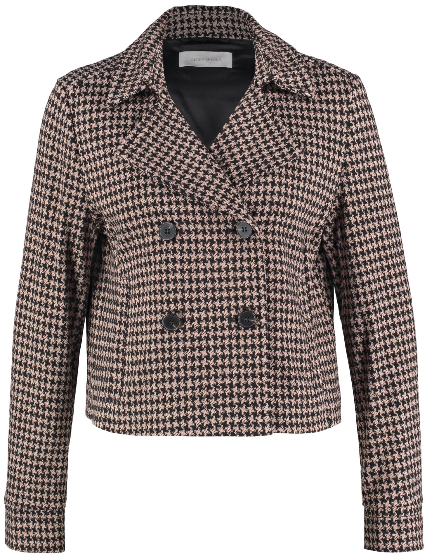 Gerry Weber DB Fine Check Blazer Camel/Black