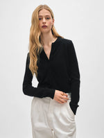 Load image into Gallery viewer, White &amp; Warren Essential Cashmere Crewneck Cardigan
