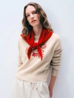 Load image into Gallery viewer, White &amp; Warren Cashmere Neckerchief

