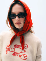Load image into Gallery viewer, White &amp; Warren Cashmere Neckerchief
