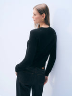 Load image into Gallery viewer, White &amp; Warren Cashmere Crewneck Cardigan
