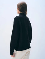 Load image into Gallery viewer, White &amp; Warren Cashmere Oversized Standneck

