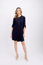 Load image into Gallery viewer, Joseph Ribkoff Mini Shift Dress with Zipper
