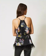 Load image into Gallery viewer, Twin Set printed Tank Top
