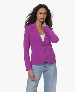 Repeat Tailored Jersey Blazer in Orchid