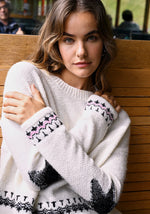 Load image into Gallery viewer, Princess Goes to Hollywood Jacquard Sweater
