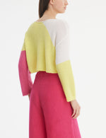Load image into Gallery viewer, Sarah Pacini Cropped Sweater-intarsia
