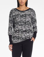 Load image into Gallery viewer, Sarah Pacini Long Sweater – labyrinth
