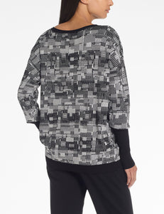 Sarah Pacini Long Sweater – labyrinth