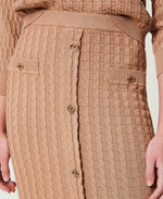 Load image into Gallery viewer, Twin Set Midi fitted knit skirt
