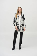 Load image into Gallery viewer, Joseph Ribkoff Jacquard Floral Jacket
