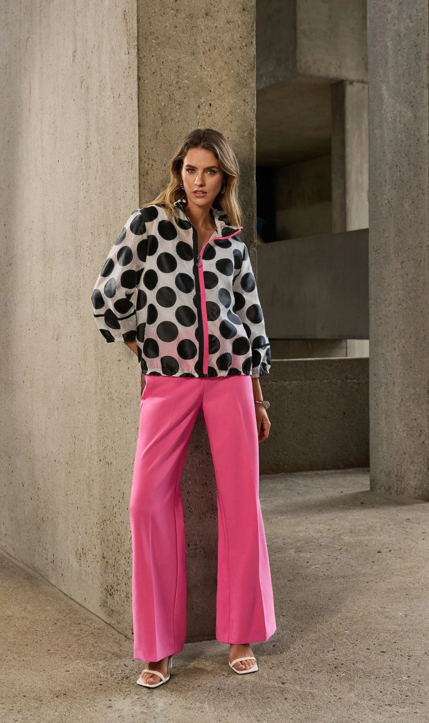 Joseph Ribkoff Polka Dot Jacket