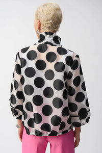 Joseph Ribkoff Polka Dot Jacket