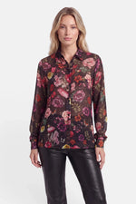 Load image into Gallery viewer, Princess Goes Hollywood Winter Flower blouse
