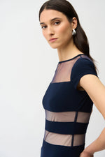 Load image into Gallery viewer, JR Silky Knit Fit and Flare Dress
