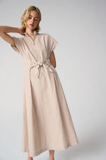 Load image into Gallery viewer, Joseph Ribkoff Casual Sleeveless Midi Dress

