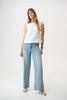 Joseph Ribkoff Sleeveless Floral Embroidery Top