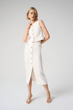 Load image into Gallery viewer, Joseph Ribkoff Skirt with buttons
