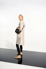Load image into Gallery viewer, Memory and Mesh A-Line Cover-Up With Hood
