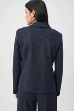 Load image into Gallery viewer, Joseph Ribkoff Lurex Boucle Fitted Blazer
