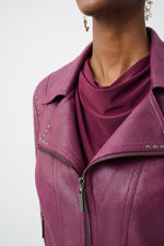 Load image into Gallery viewer, Joseph Ribkoff Biker Jacket
