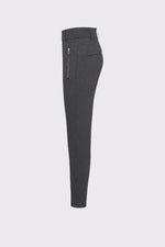 Load image into Gallery viewer, Raffaello Rossi Natina Sport Pant in Black Grey Graphical
