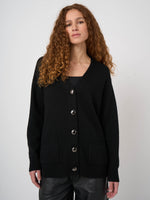 Load image into Gallery viewer, Repeat Merino wool buttoned cardigan
