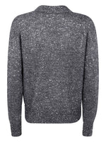 Load image into Gallery viewer, D.Exterior sequin-embellished cardigan
