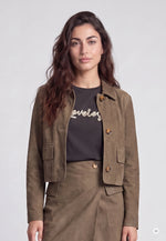 Load image into Gallery viewer, Marc Aurel Cropped jacket with patch pockets
