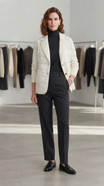 Load image into Gallery viewer, Tonet Quilted Jacket with mixed Fabric
