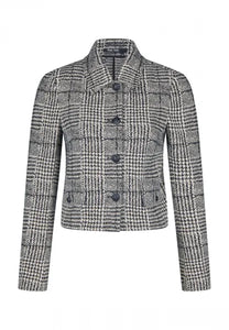 Marc Aurel Stretch glencheck jacket